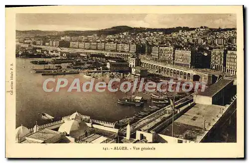 Cartes postales ALGER vue g�n�rale