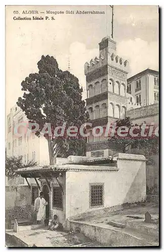 Cartes postales ALGER la Mosqu�e Sidi-Abderrahman