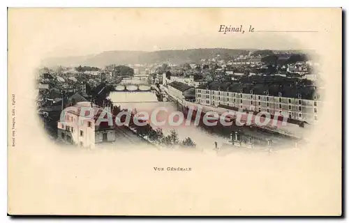 Cartes postales Epinal Vue Generale