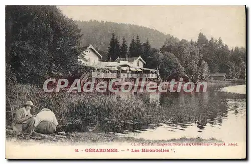 Ansichtskarte AK Gerardmer Les Hirondelles