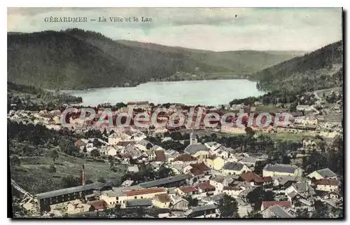 Cartes postales Gerardmer  Ville Et le Lac