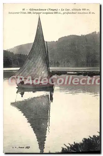 Cartes postales Gerardmer Le Lac Profondeur Maxima