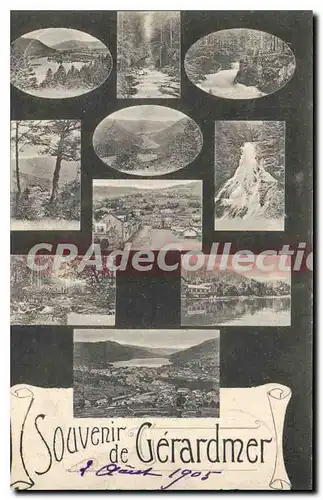 Ansichtskarte AK Souvenir De Gerardmer 2 ao�t 1905