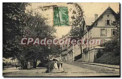 Cartes postales Plombieres Les Bains Avenue Louis Fran�ais