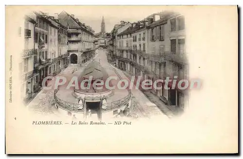 Cartes postales Plombieres Les Bains Romains