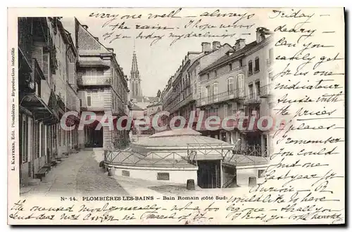 Cartes postales Plombieres Les Bains Bain Romain