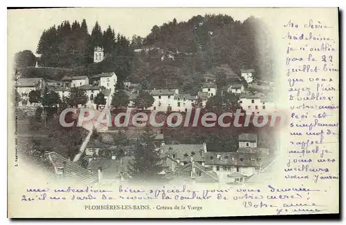 Cartes postales Plombieres Les Bains Coteau De La Vierge