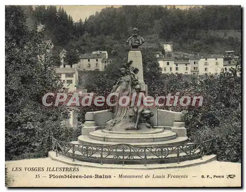 Ansichtskarte AK Plombieres Les Bains Monument De Louis Fran�ais