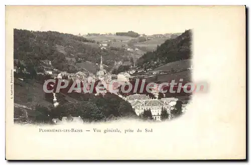 Cartes postales Plombieres Les Bains Vue Generale Prise Du Sud