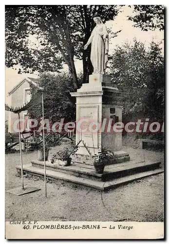 Cartes postales PLOMBIERES Les Bains La Vierge