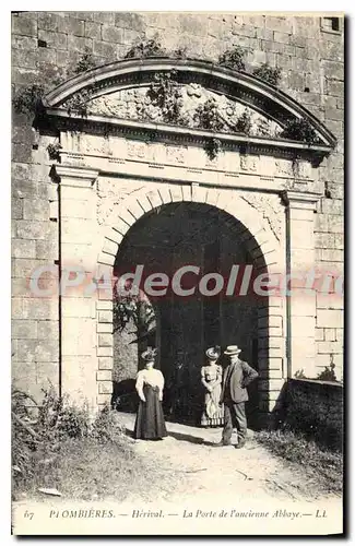 Ansichtskarte AK PLOMBIERES Herival La Porte De I'Ancienne Abbaye