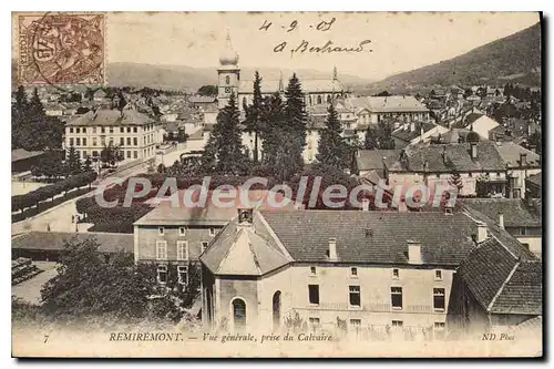 Cartes postales Remiremont Vue Generale Prise Du Calvaire
