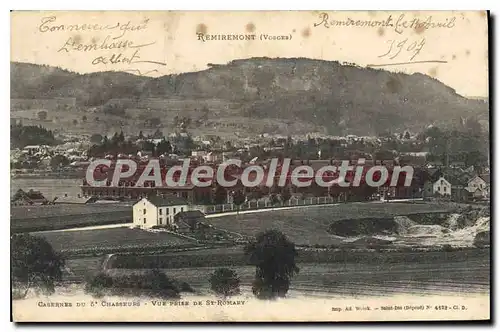 Cartes postales Remiremont Vue Prise De St Romary