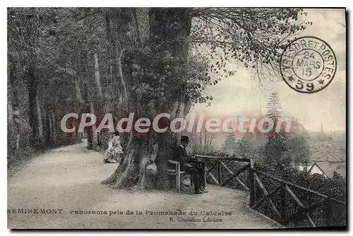 Cartes postales Remiremont Panorama De La Promenade Du Calvaire