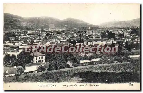 Cartes postales Remiremont Vue Generale Prise Du Parmont