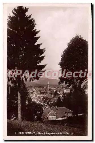 Cartes postales Remiremont Une Echappee Sur La Ville
