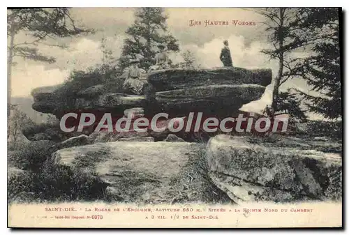 Cartes postales Saint Die La Roche De L'Enclume