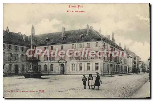 Cartes postales Saint Die Place Stanislas