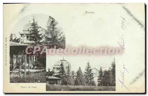 Cartes postales Vittel Dans Le Parc