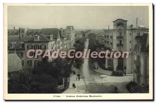 Ansichtskarte AK Vittel Avenue Ambroise Bouloumie