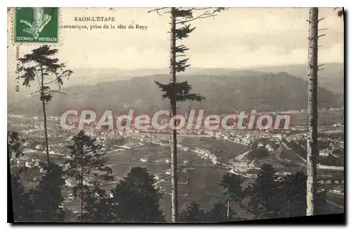 Cartes postales Raon L'Etape vue Panoramique Prise De La Tete De Repy