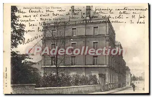 Cartes postales Bains Les Bains Les Thermes
