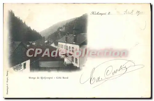 Cartes postales Richompre Gorge De Richompre Cote Nord