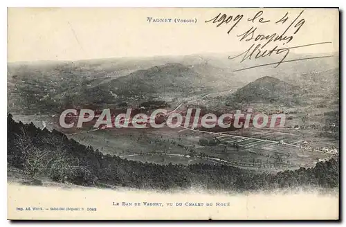 Cartes postales Vagney Le Ban Vu Du Chalet Du Hou�