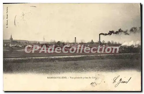 Cartes postales Rambervillers Vue Generale