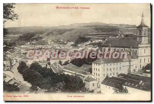 Cartes postales Moyenmoutier Vue Generale