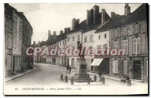 Cartes postales Neufchateau Place Jeanne D'Arc