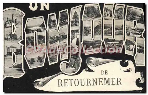 Cartes postales Bonjour De Retournemer