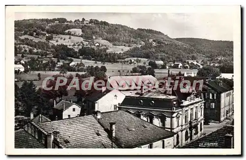 Cartes postales Val D'Ajol Vue Sur La Mairie Et La Feuillee Doroth�e