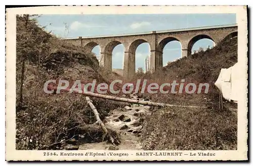 Cartes postales environs Epinal Saint Laurent Le Viaduc