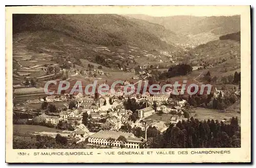 Ansichtskarte AK Saint Maurice Sur Moselle Vue Generale Et Vallee Des Charbonniers