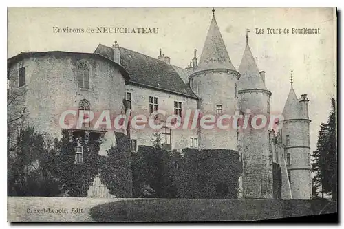 Cartes postales environs de Neufchateau Les Tours De Bourlemont