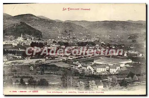Cartes postales Le Thillot Vue Generale usine et cit�s Drever