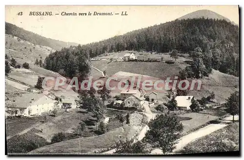 Cartes postales Bussang Chemin Vers Le Drumont