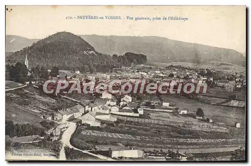 Cartes postales Bruyeres En Vosges Vue Generale Prise De I'Heledraye