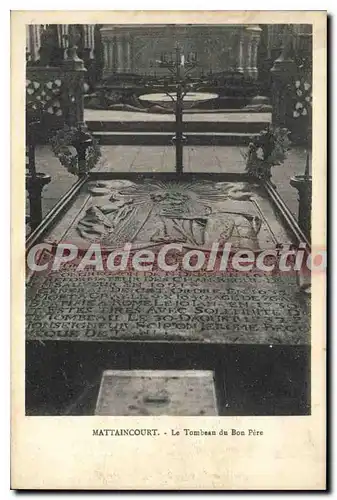 Cartes postales Mattaincourt Le Tombeau Du Bon Pere