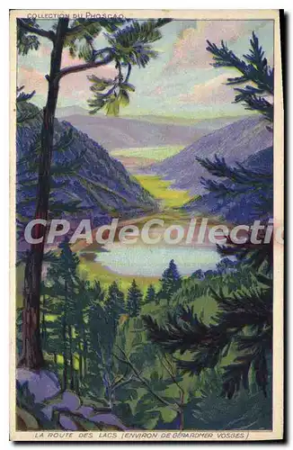 Cartes postales La Route Des Lacs Gerardmer Vosges