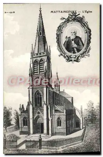 Cartes postales Mattaincourt L'Eglise