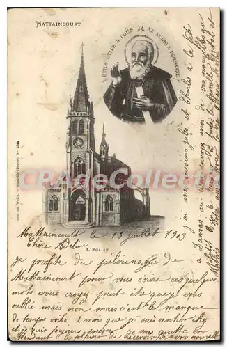 Cartes postales Mattaincourt L'Eglise