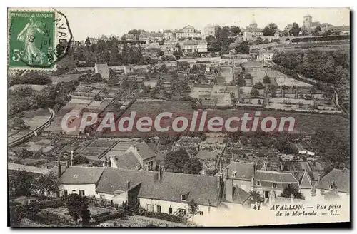 Cartes postales Avallon Vue Prise De la Morlande