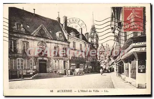 Cartes postales Auxerre L'Hotel De Ville