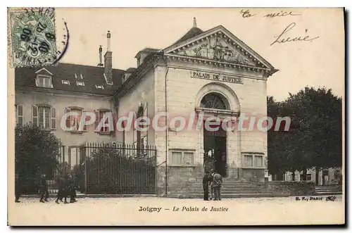 Ansichtskarte AK Joigny Le Palais De Justice