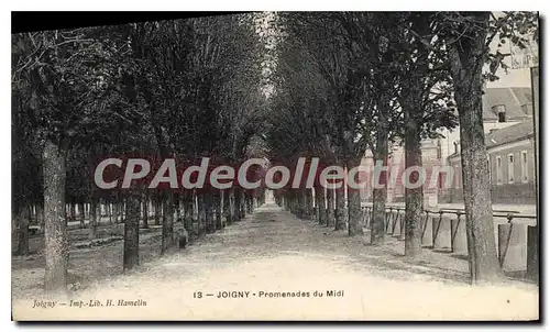 Cartes postales Joigny Promenades Du Midi