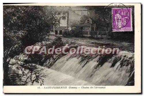 Cartes postales Saint Florentin Chutes De I'Armance