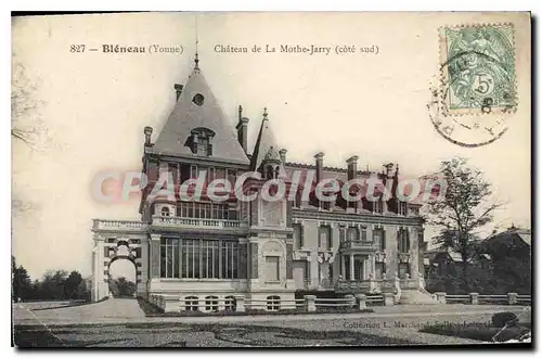 Ansichtskarte AK Bleneau Chateau De La Mothe Jarry