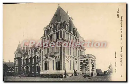 Cartes postales Bleneau Chateau De Lamothe Jarry
